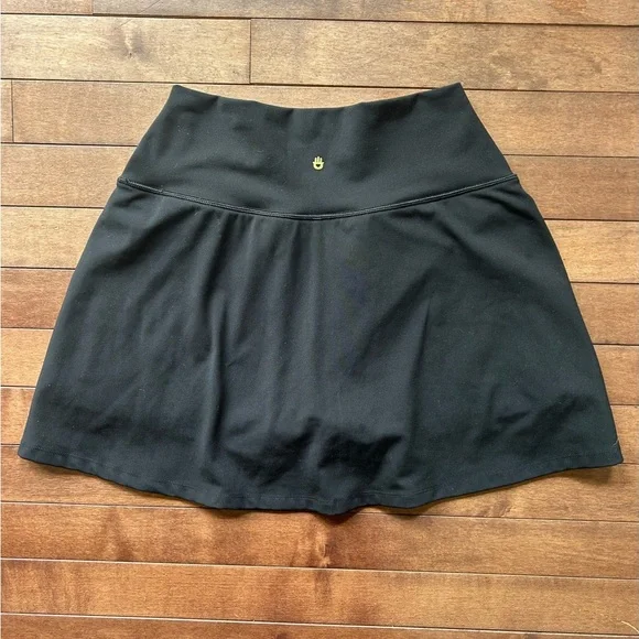 Spiritual Gangster Black Tennis Skirt with Built in Shorts Size Small - Picture 4 of 4
